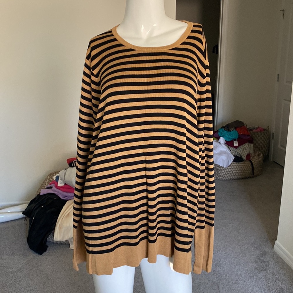 NWT EILEEN FISHER KNIT SWEATER SHIRT TOP SIZE 2X MSRP $258.00